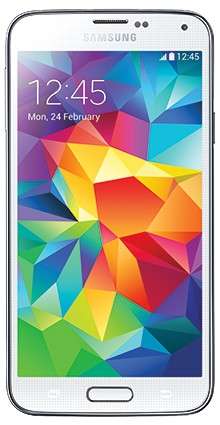 Samsung Galaxy S5 - White (incl Smaak protective case)