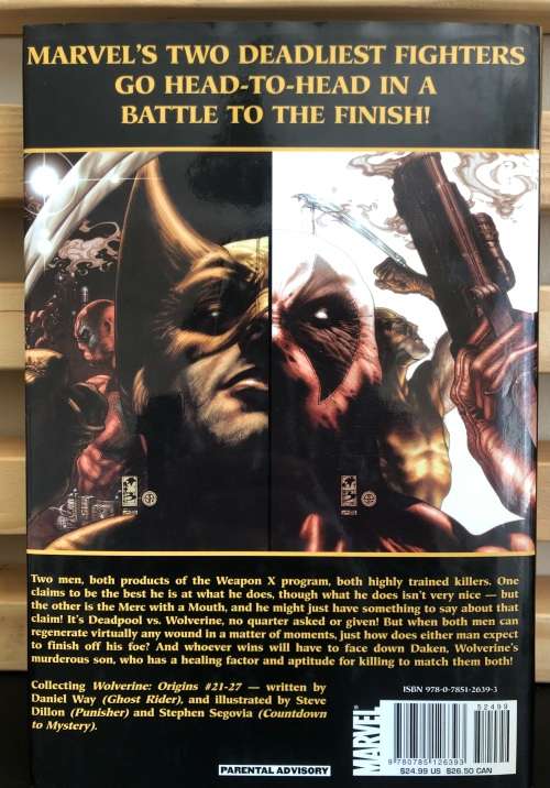 Wolverine Origins: Deadpool Hardcover