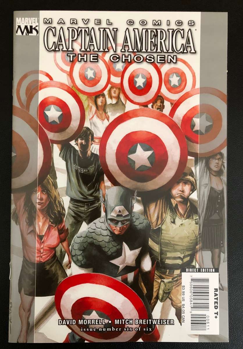 Captain America: The Chosen (2007-2008) Marvel Knights Full Limited Run