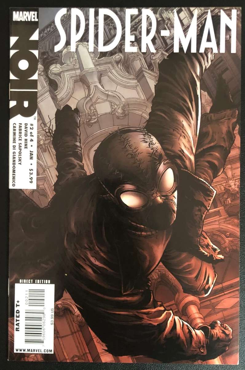 Spider-Man: Noir #2 (2009) - 2nd App. of Spider-Man Noir