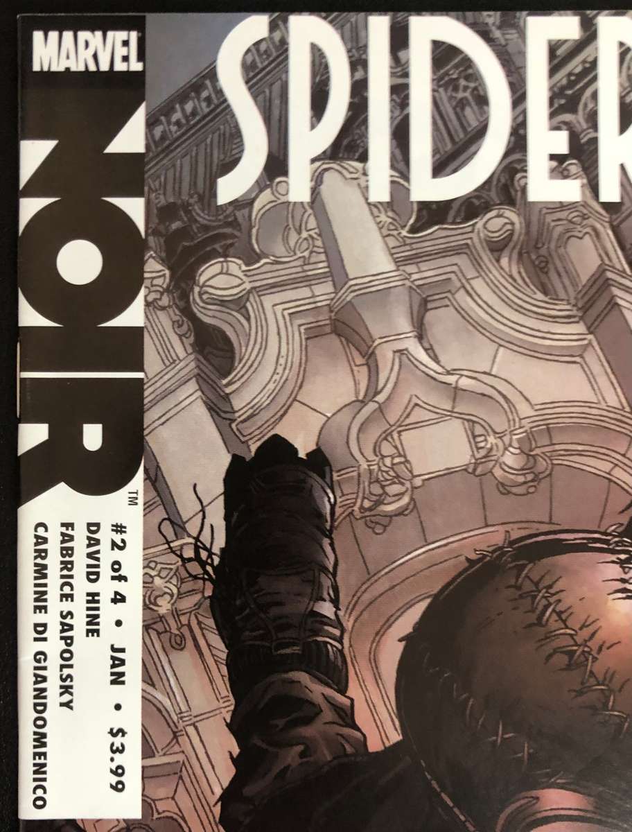 Spider-Man: Noir #2 (2009) - 2nd App. of Spider-Man Noir