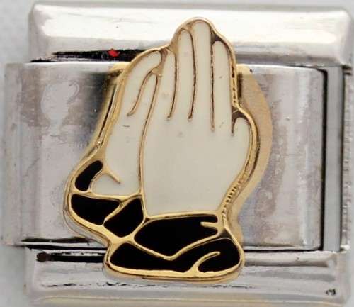 *BLACK FRIDAY SPECIAL* Italian charms - Praying hands
