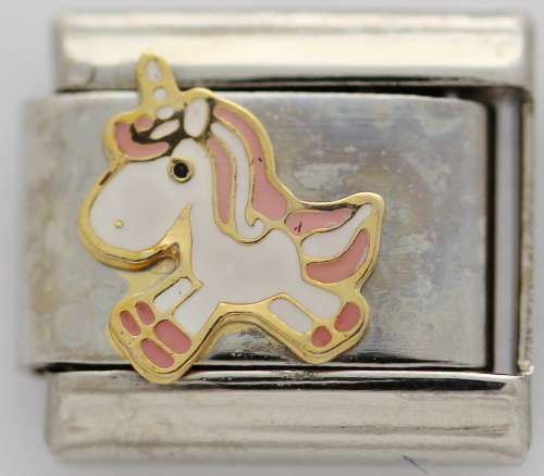 Italian charms - Cute Unicorn (Fits Nomination)