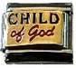 Italian charms - Child of God