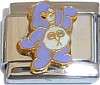 Italian charms - Purple care bear