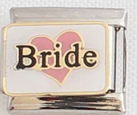 Italian charms (Fits Nomination) - Bride