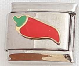 Italian charms (Fits Nomination) - Chili