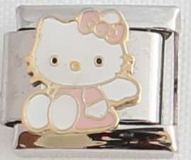 Italian charms (Fits Nomination) - Hello Kitty