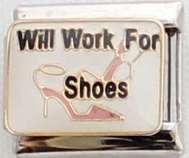 Italian charms (Fits Nomination) - Will work for shoes