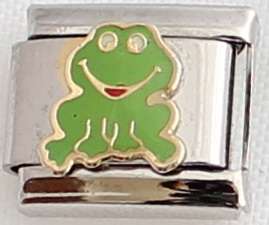 Italian charms - Frog (Fits Nomination)