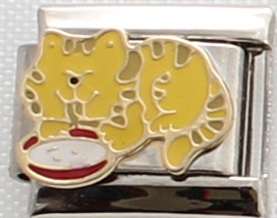 Italian charms (Fits Nomination) - Ginger cat