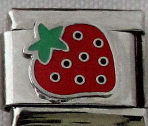 ***SALE*** Italian charms - Strawberry (Fits Nomination)
