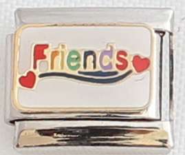 Italian charms (Fits Nomination) - Friends Colour