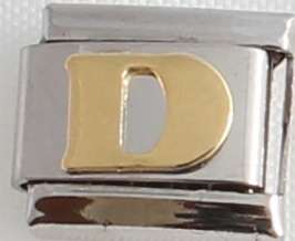 **Christmas Special** Italian charms - Letter D (Fits Nomination)