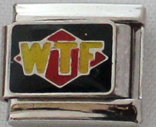 Italian charms - WTF (Fits Nomination)