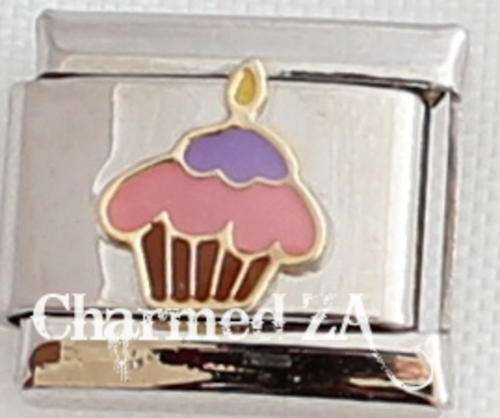 **Christmas Special - Italian charms - Cupcake (Fits Nomination)