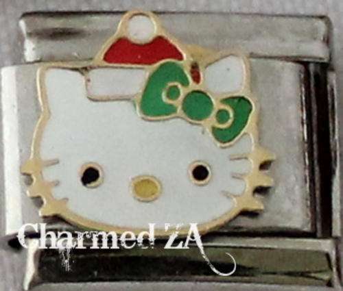 Italian charms - Hello Kitty Santa (Fits Nomination)
