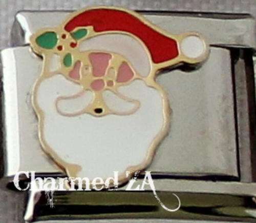 Italian charms - Santa Face (Fits Nomination)
