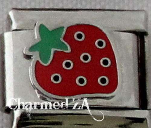 Italian charms - Strawberry (Fits Nomination)