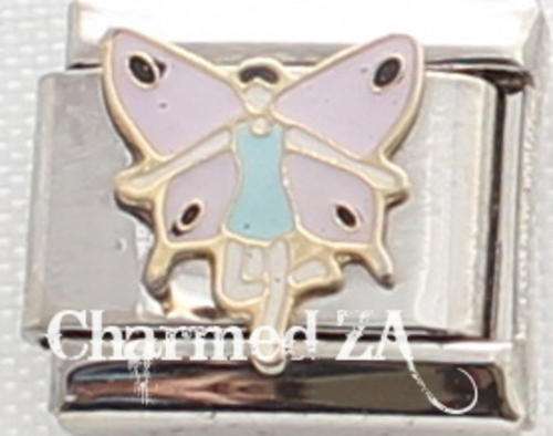 Italian charms - Purple Fairy (Fits Nomination)