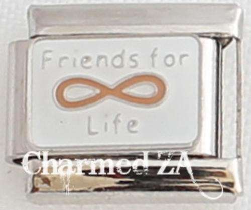 *September SPECIAL* Italian charms - Friends for Life (Fits Nomination)