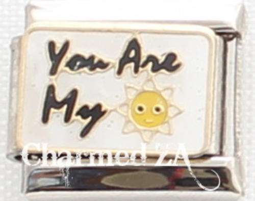 Italian charms - You are my sunshine (Fits Nomination)