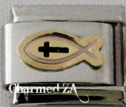 Italian charms - Christian Fish (Fits Nomination)