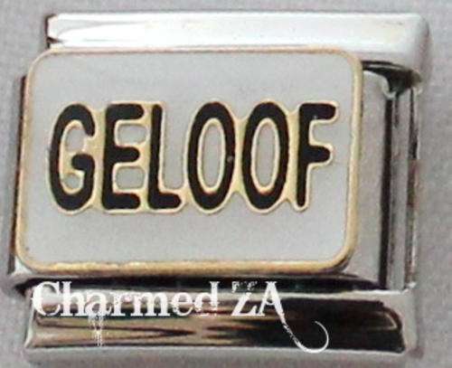 *September SPECIAL* Italian charms - Geloof (Fits Nomination)