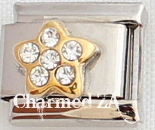 Italian charms - CZ Star (Fits Nomination)