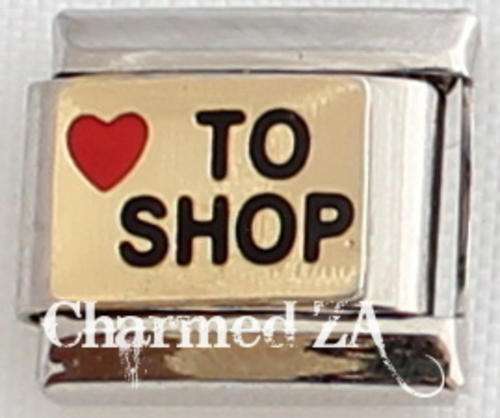 Italian charms - Love to Shop (Fits Nomination)