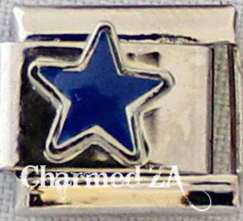 Italian charms - Blue star (Fits Nomination)