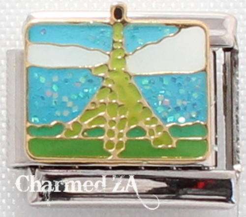 Italian charms - Eiffel Tower (Fits Nomination)
