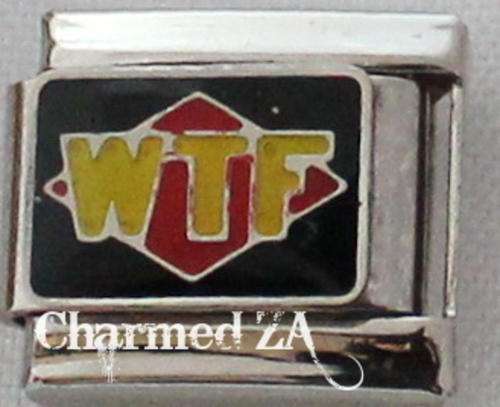 Italian charms - WTF (Fits Nomination)