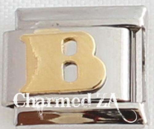 Italian charms - Letter B (Fits Nomination)