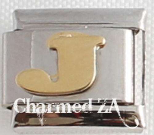 *Christmas Special* Italian charms - Letter J (Fits Nomination)