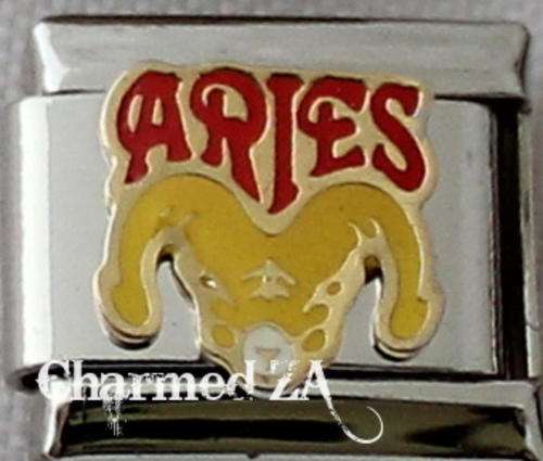 Italian charms - Aries Colour (Fits Nomination)