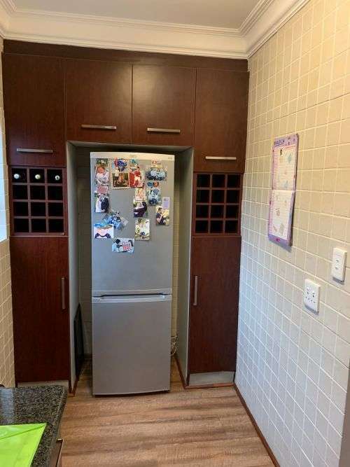Kitchen cupboards with granite top