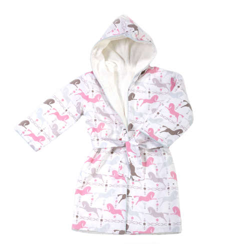 BabyBliss Carousel Fleece Gown