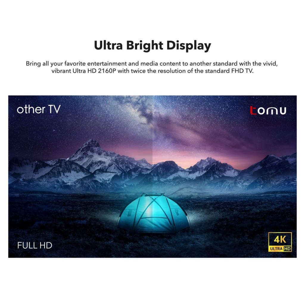 itel TV - 55` 4K UHD LED Smart Android TV (Android 11.0)