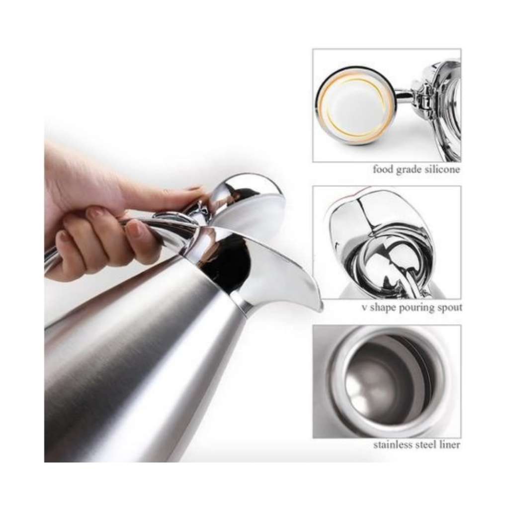 Stainless steel thermal Vacuum Jug