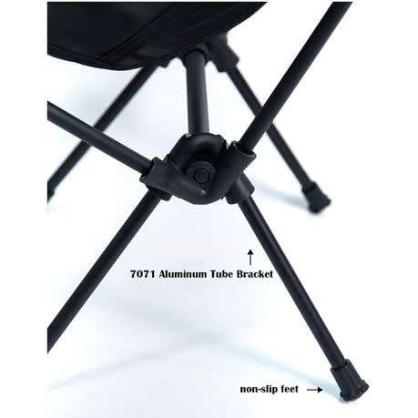 Lightweight portable Moon Chair - Black