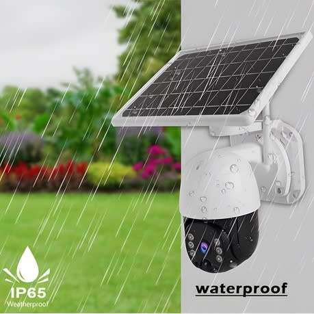 Solar Power Outdoor Intelligent Camera - 4G Sim Card Supported