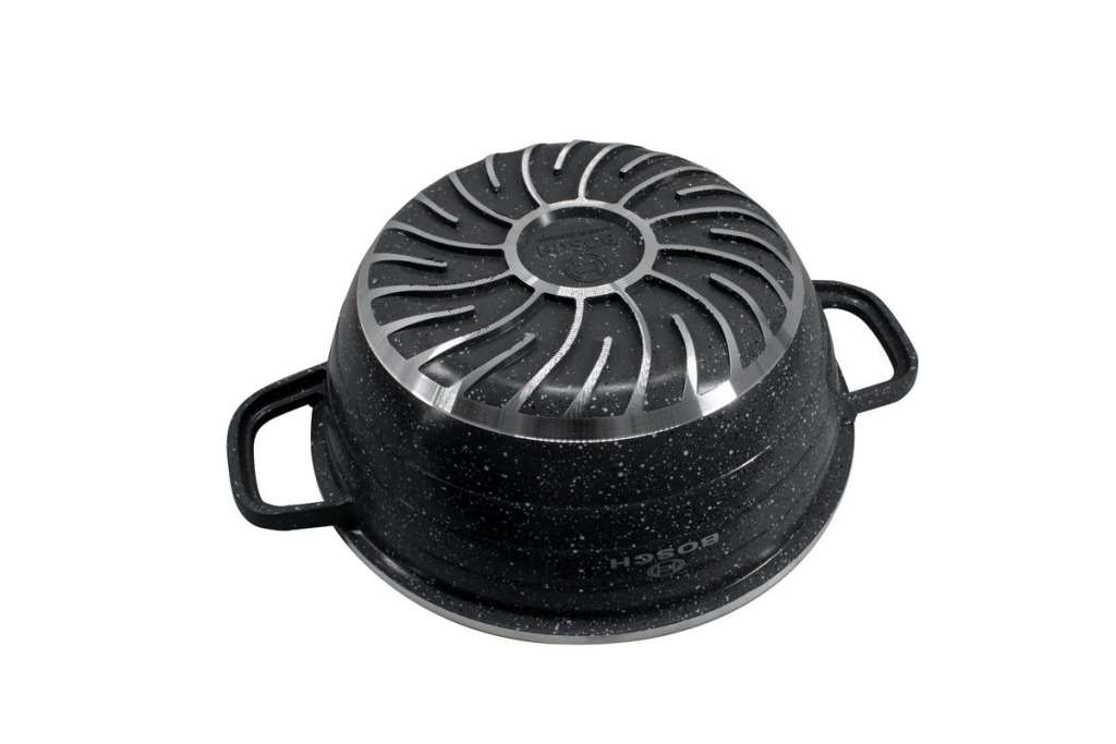 10-Piece Cookware Set - Die-Cast Granite Cookware Set - Induction Cookware Set