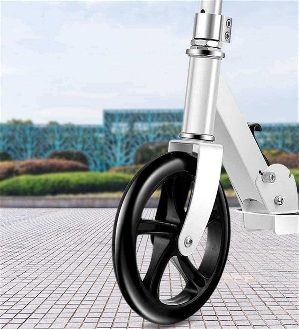Adjustable Height Of Runner Folding Scooter - White