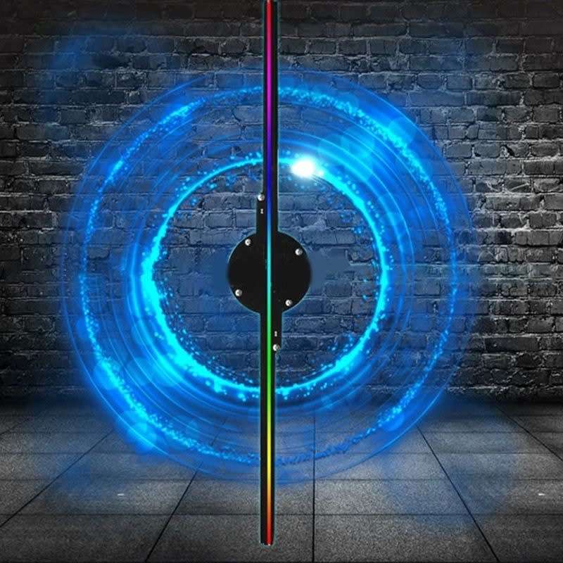3D LED Air Imaging Holographic Video Projector Fan