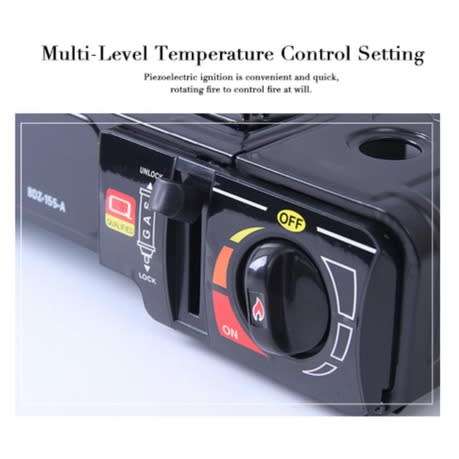 High Heat Output Portable Single Burner Gas Stove