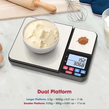 Dual Platform Food Scale