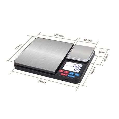 Dual Platform Food Scale
