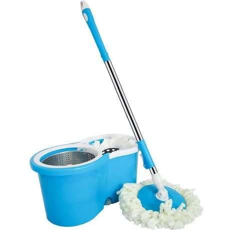Plastic Microfiber 360 Rotating Mop