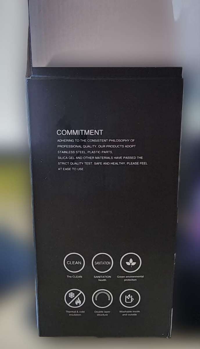 Insulated Travel Office Coffee Mug Stainless Steel Tumbler Cup 475ML - GREEN